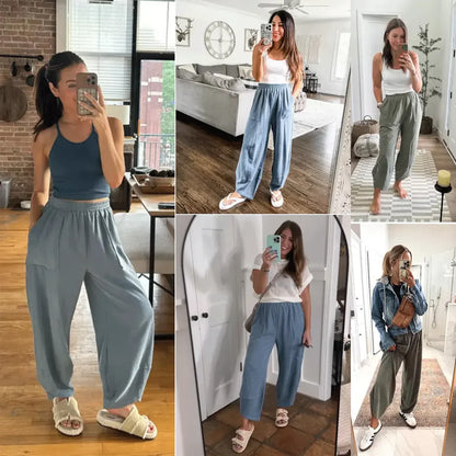 Baggy Pants™ - LAST DAY SALE 65% OFF- Relaxed Wide-Leg Pants