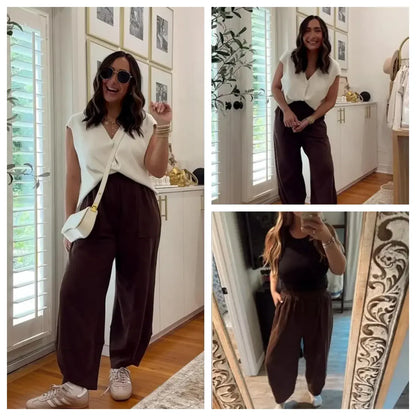 Baggy Pants™ - LAST DAY SALE 65% OFF- Relaxed Wide-Leg Pants