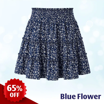 MiraSkort™ - High-Waisted Ruffle Skort with Hidden Shorts & Pockets