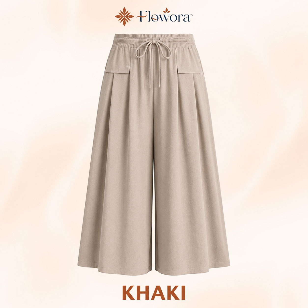 Flowora™ - Pull-On Capri Culottes for Women