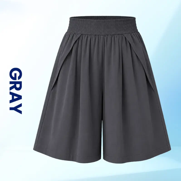Women’s Ice Silk Stretch Bermuda Shorts