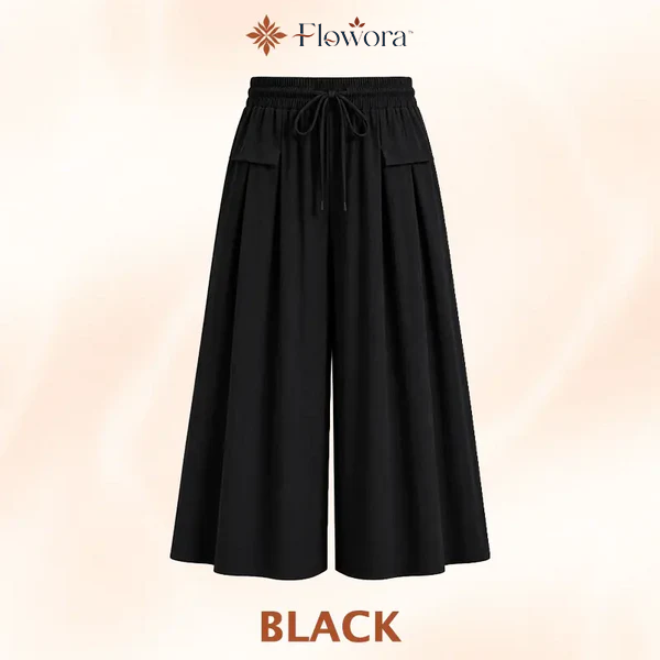 Flowora™ - Pull-On Capri Culottes for Women