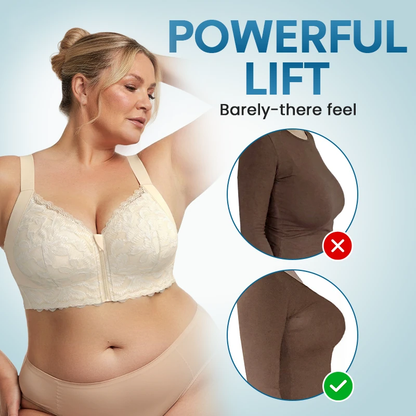 Le’s Charm - Ultra Soft Front Zip Wireless Lifting Bra