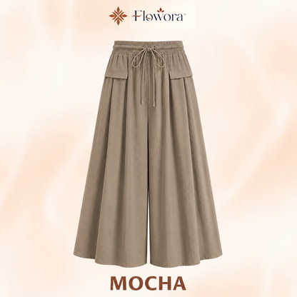 Flowora™ - Pull-On Capri Culottes for Women