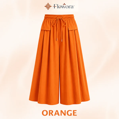 Flowora™ - Pull-On Capri Culottes for Women