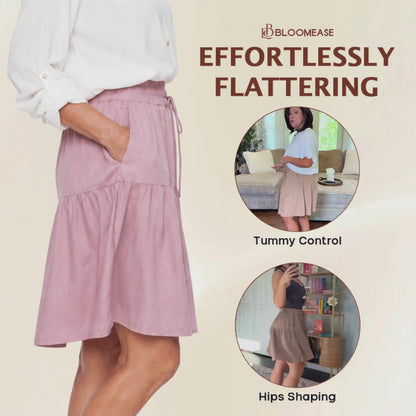 Bloomease - Women’s Soft Stretch Comfort Skort for Senior