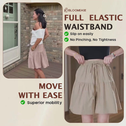 Bloomease - Women’s Soft Stretch Comfort Skort for Senior