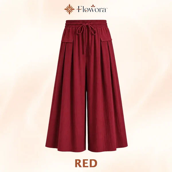 Flowora™ - Pull-On Capri Culottes for Women